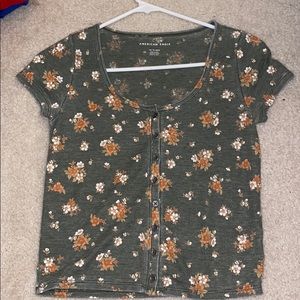 AMERICAN EAGLE BUTTON UP SHIRT